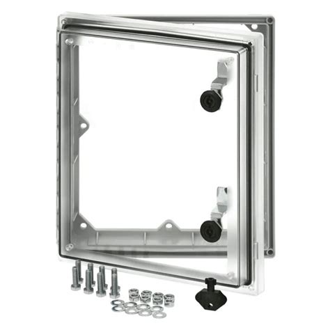 electrical enclosure inspection windows|fibox ip66 service window.